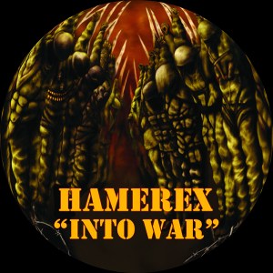 CD top print for Hamerex' Into War EP.